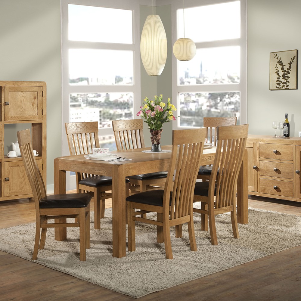 Avon Oak Ladder Back Dining Chair 