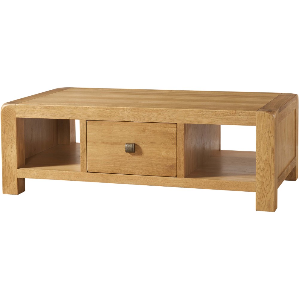 Avon Oak Large Coffee Table with Drawer Avon Oak Large Coffee Table with Drawer