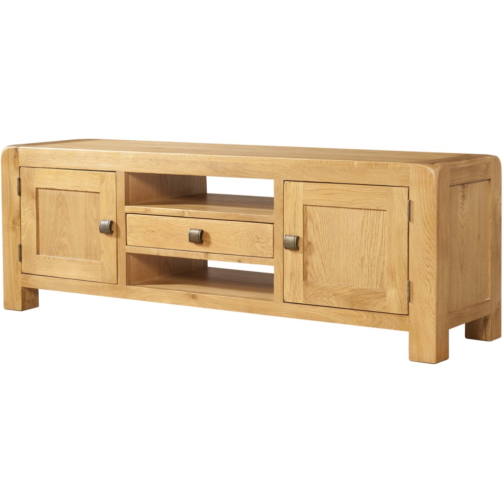 Avon Oak Wide TV Unit Avon Oak Wide TV Unit