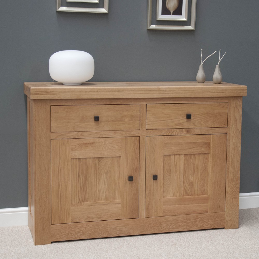 Bordeaux Oak 2 Door 2 Drawer Sideboard Bordeaux Oak 2 Door 2 Drawer Sideboard