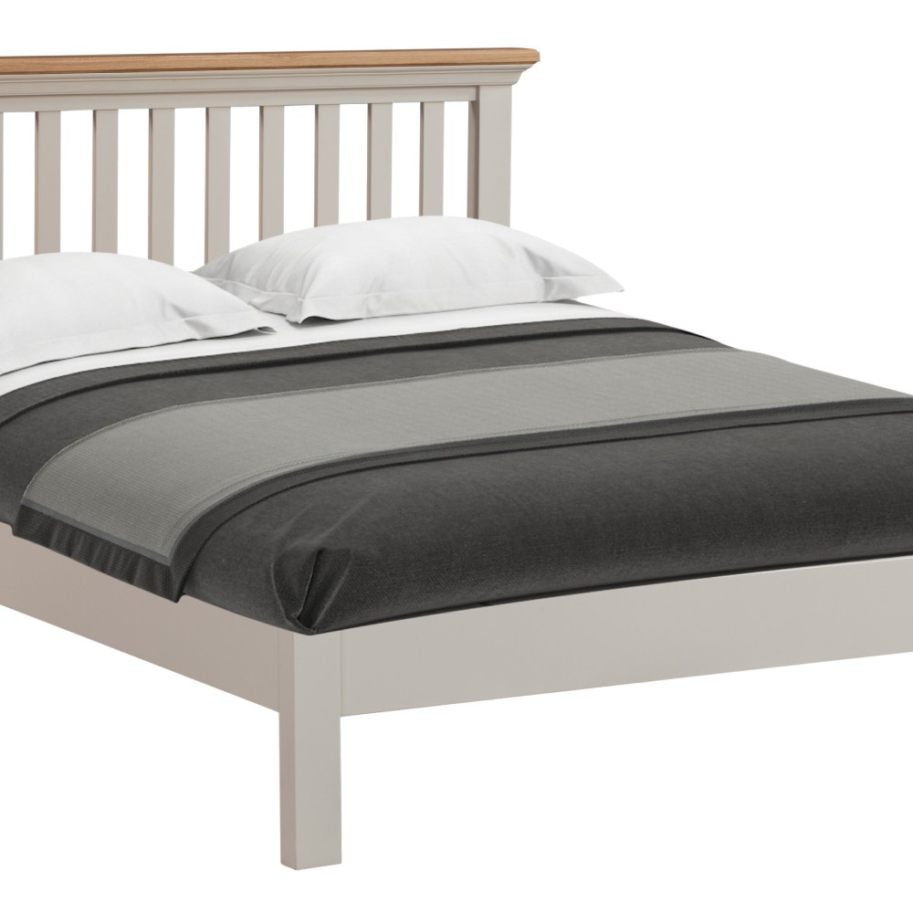 Cotswold Grey Painted Double Bed Cotswold Grey Painted Double Bed