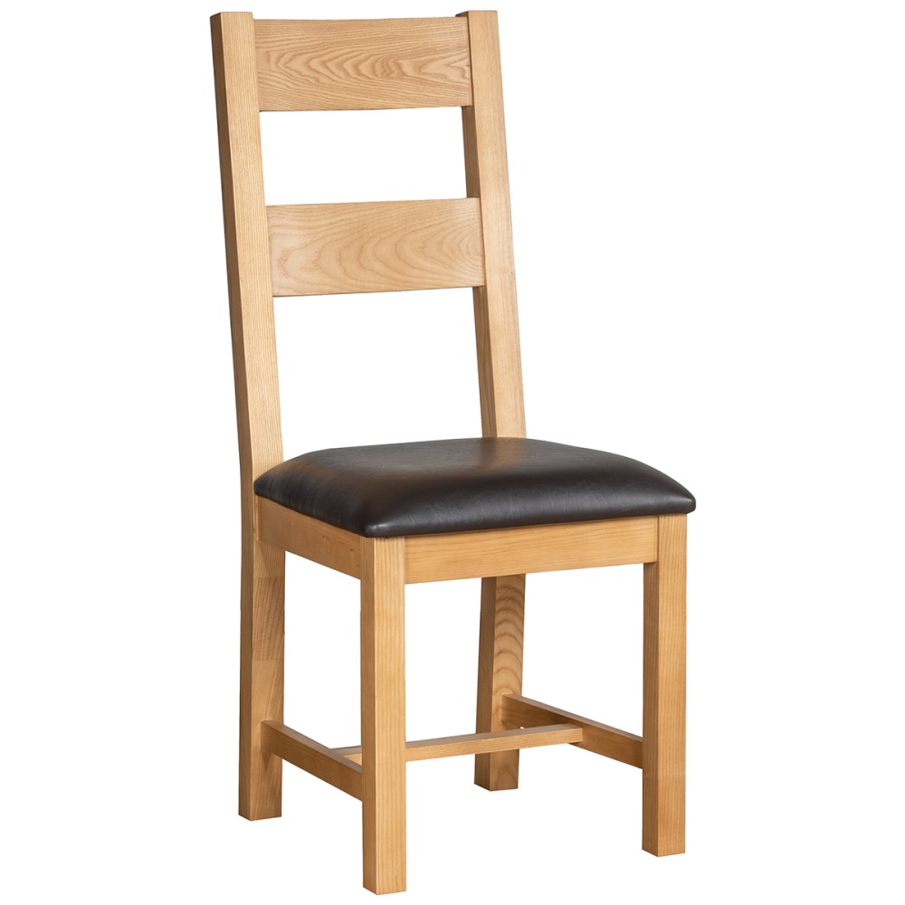 Avon Oak Ladder Back Dining Chair Avon Oak Ladder Back Dining Chair
