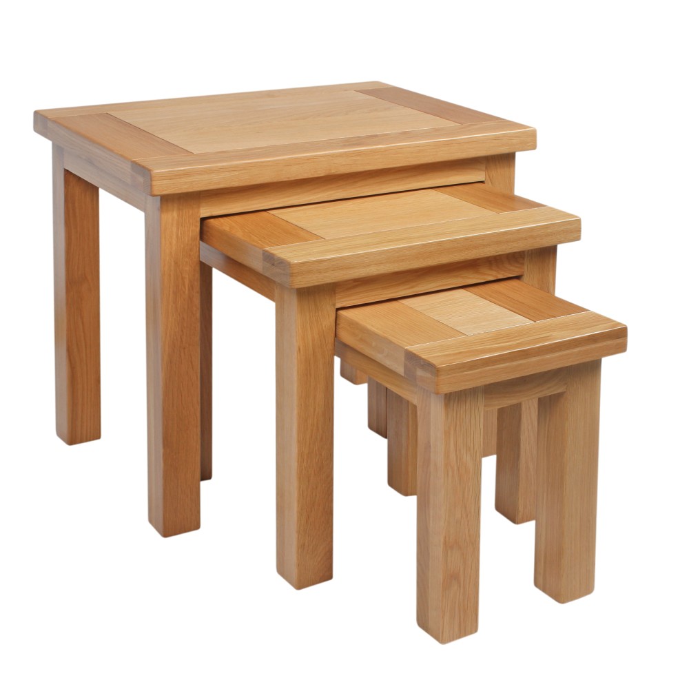 Dorset Oak Nest of Tables Dorset Oak Nest of Tables