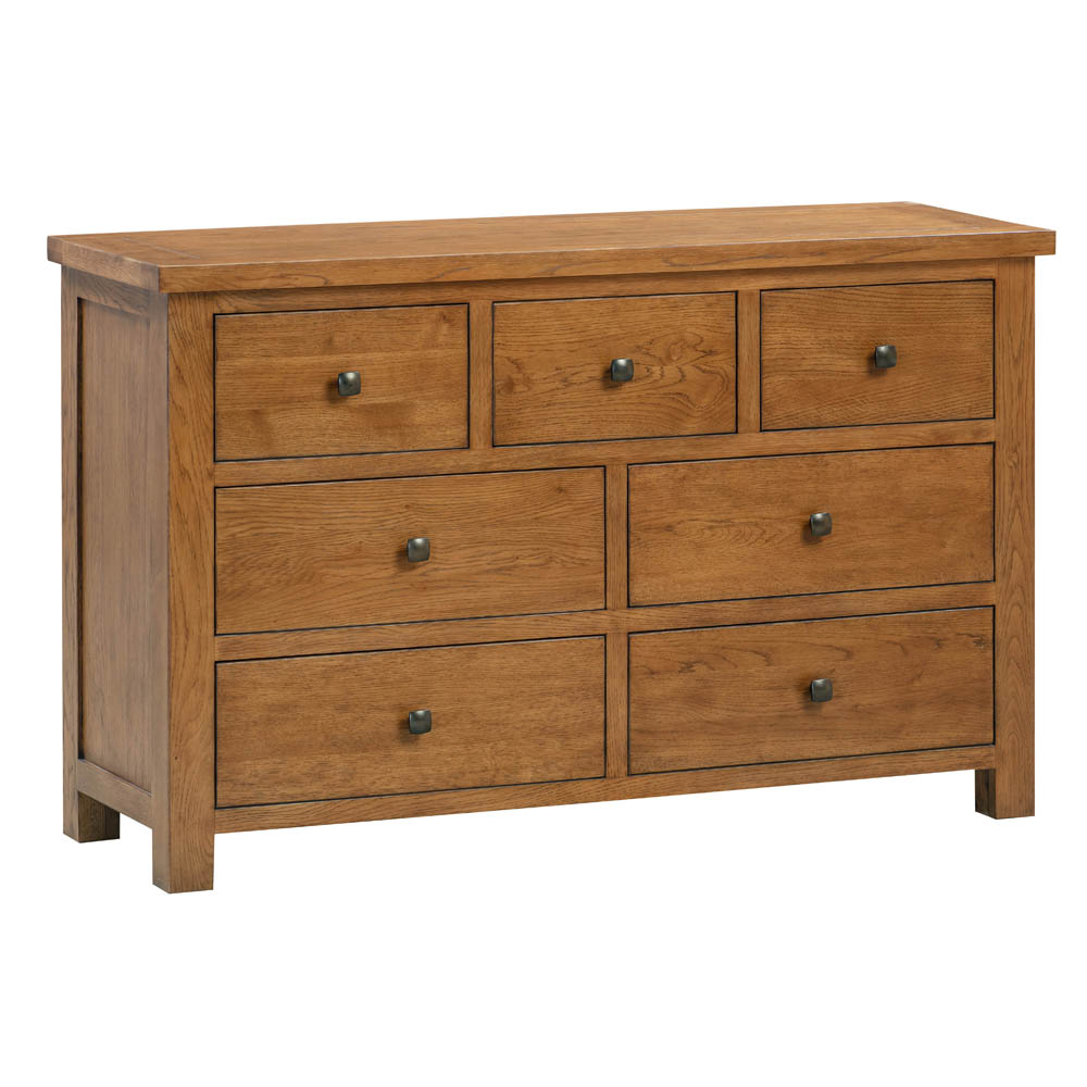 Dorset Rustic Oak 3 Over 4 Chest Dorset Rustic Oak 3 Over 4 Chest