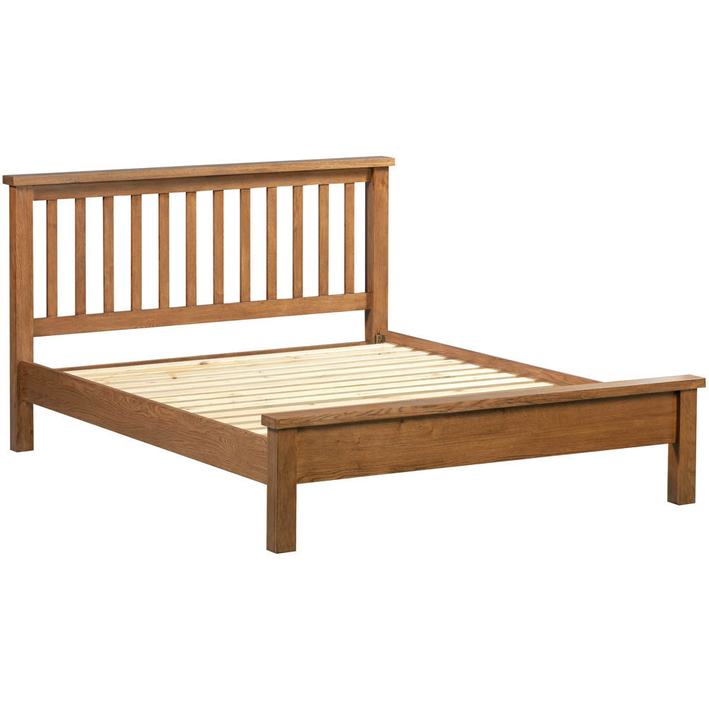 Dorset Rustic Oak Double Bed Dorset Rustic Oak Double Bed