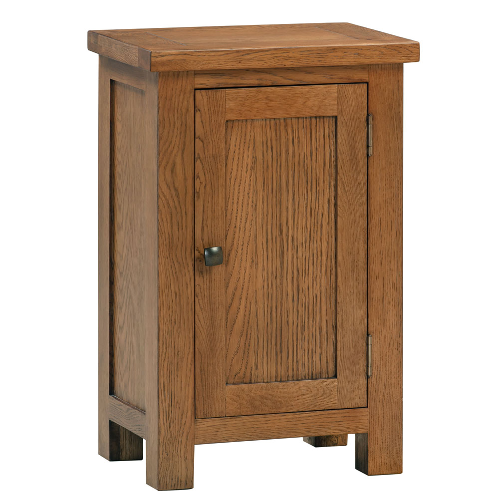 Dorset Rustic Oak Small 1 Door Cupboard Cabinet Dorset Rustic Oak Small 1 Door Cupboard Cabinet