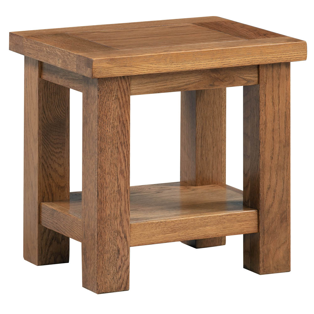 Dorset Rustic Oak Lamp Table Dorset Rustic Oak Lamp Table