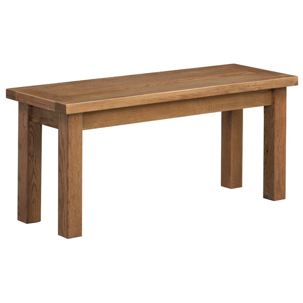 Dorset Rustic Oak Meduim 104cm Bench Dorset Rustic Oak Meduim 104cm Bench