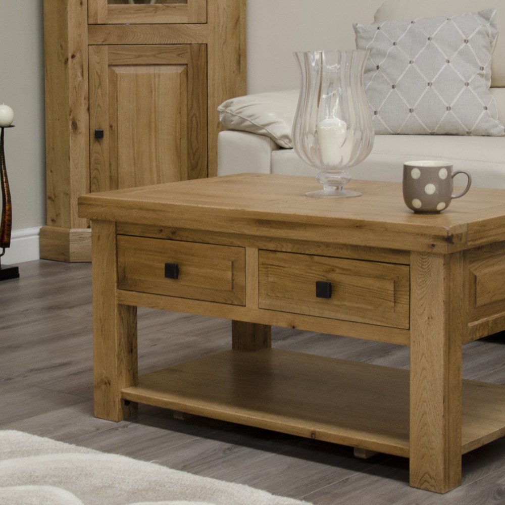 Deluxe Oak 3X2 Coffee Table Deluxe Oak 3X2 Coffee Table