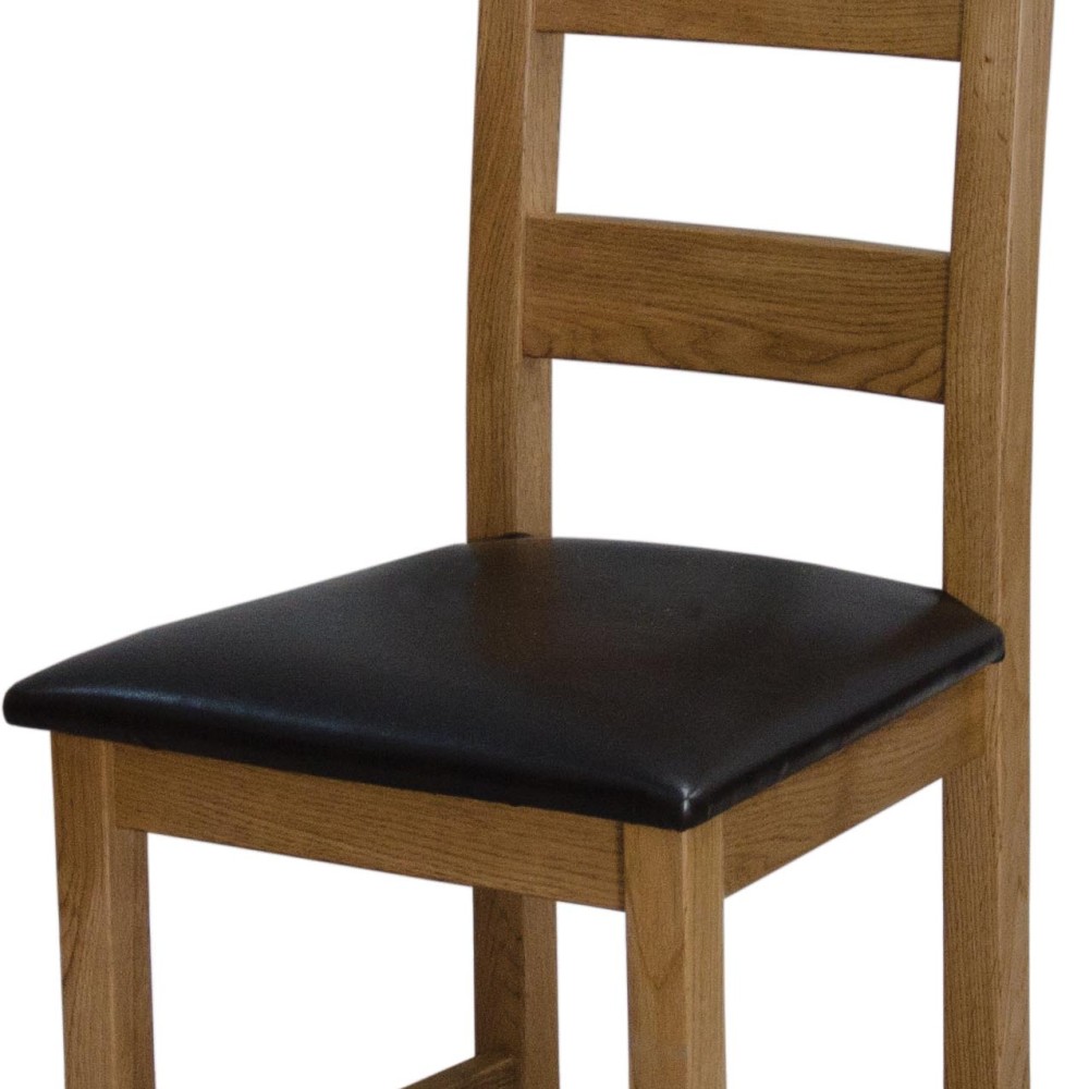Deluxe Oak Ladder Back Chair