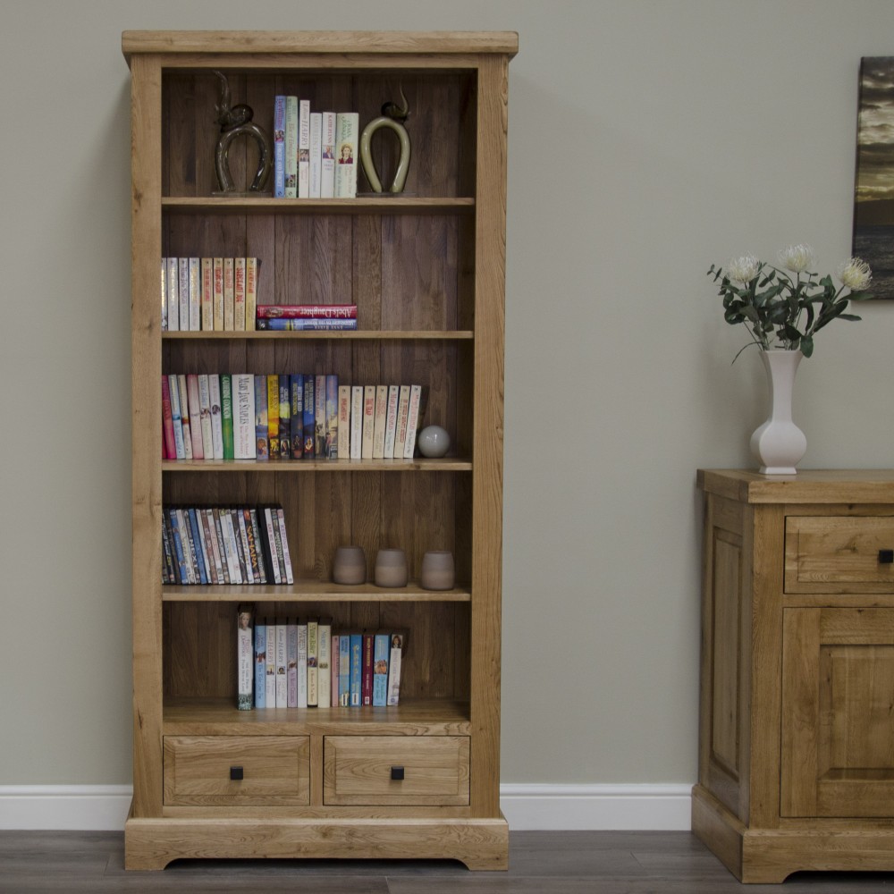 Deluxe Oak Large Bookcase Deluxe Oak Large Bookcase
