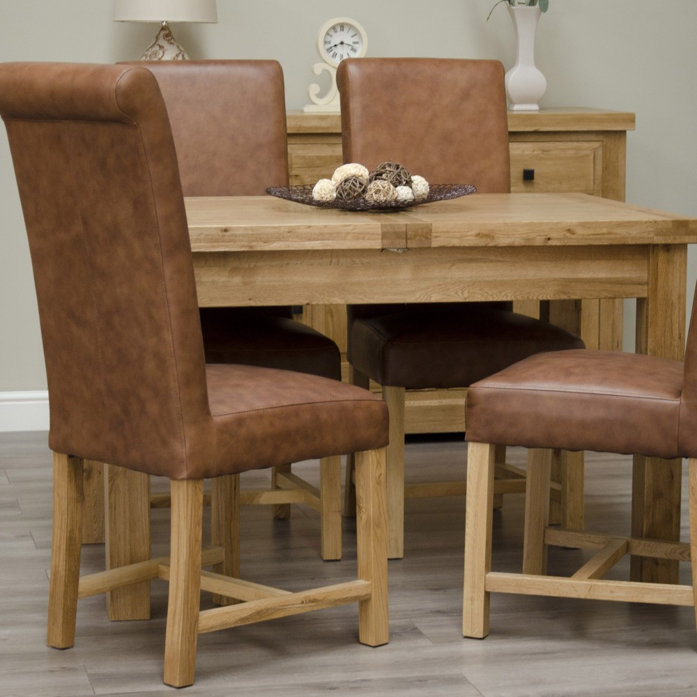 Deluxe Oak Small Extending Butterfly Dining Table Deluxe Oak Small Extending Butterfly Dining Table
