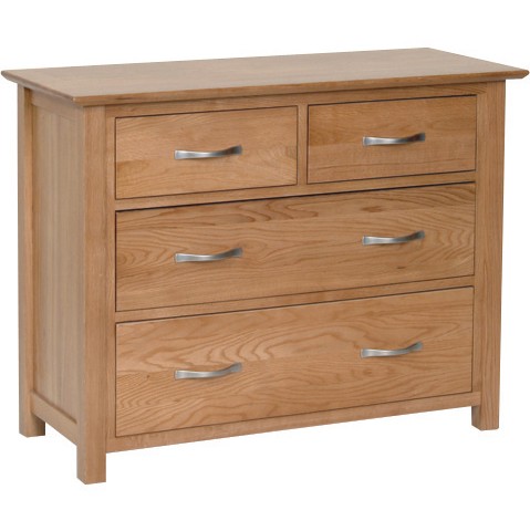 Devonshire New Oak 2 + 2 Chest of Drawers Devonshire New Oak 2 + 2 Chest of Drawers