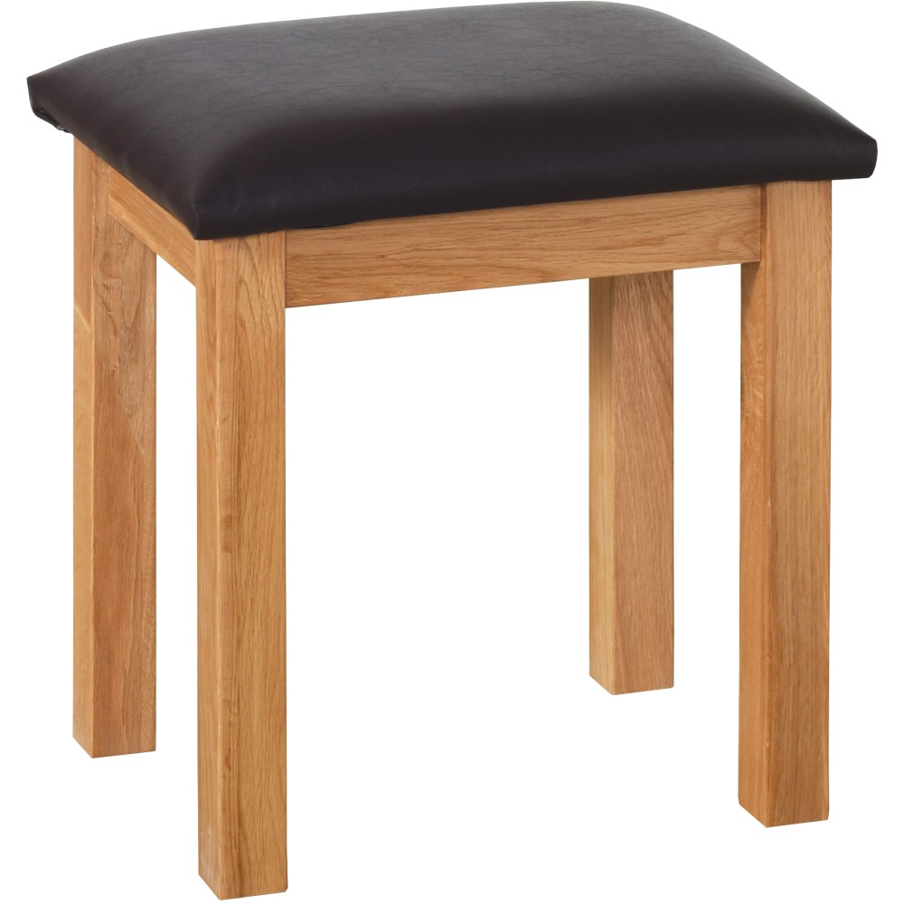 Devonshire New Oak Dressing Table Stool Devonshire New Oak Dressing Table Stool