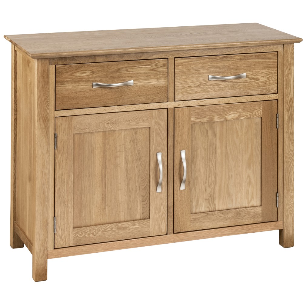 Devonshire New Oak Sideboard with 2 Drawers and 2 Doors Devonshire New Oak Sideboard with 2 Drawers and 2 Doors