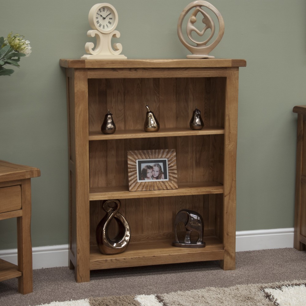 Homestyle Rustic Oak Small Bookcase Homestyle Rustic Oak Small Bookcase
