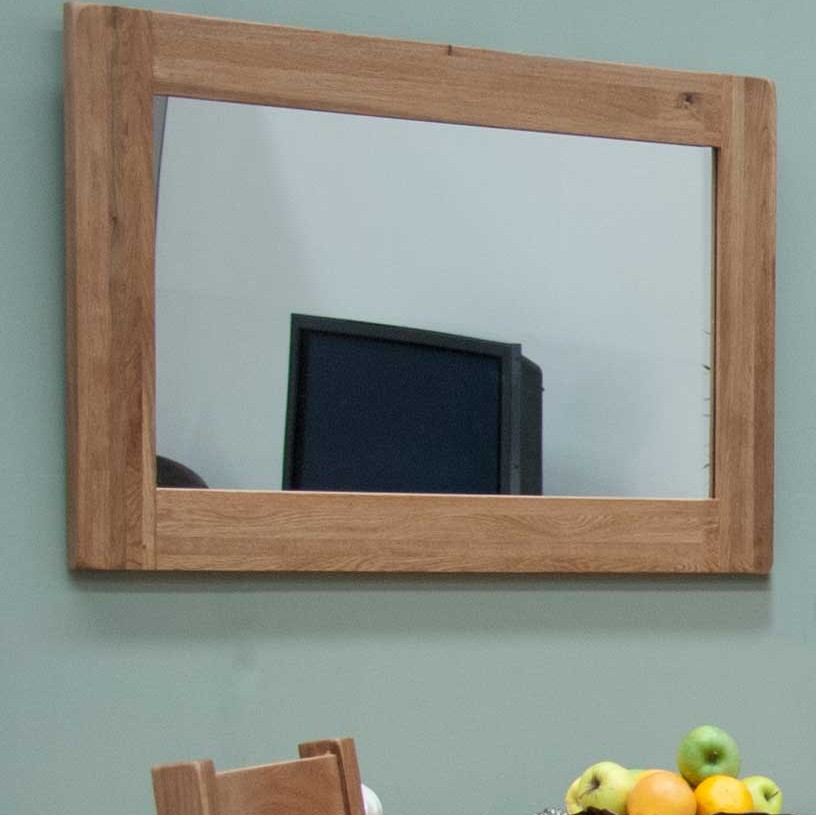Homestyle Rustic Oak Wall Mirror Homestyle Rustic Oak Wall Mirror