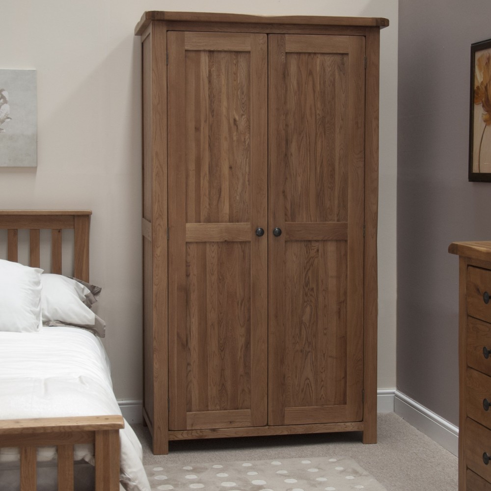 Homestyle Rustic Oak Wardrobe Homestyle Rustic Oak Wardrobe
