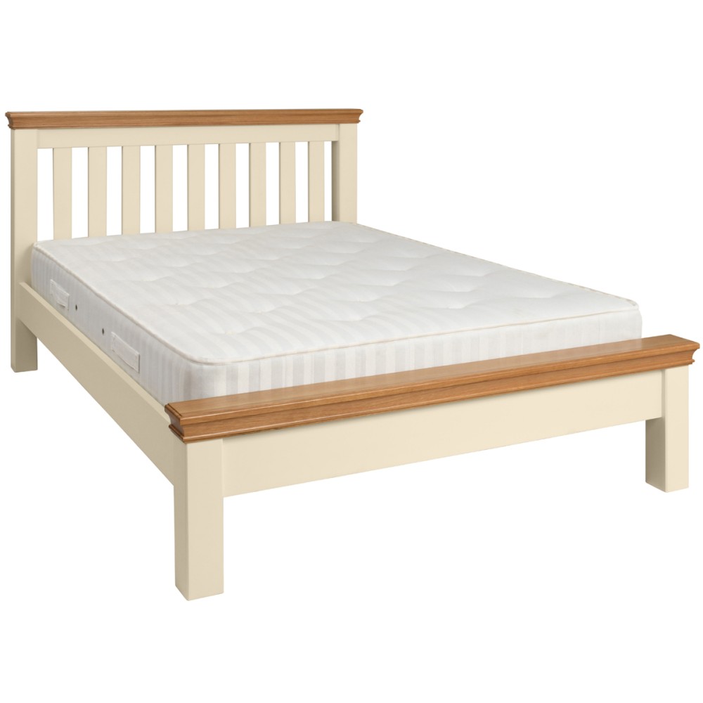 Lundy Painted Double 4'6'' Low Foot End Bed Lundy Painted Double 4'6'' Low Foot End Bed