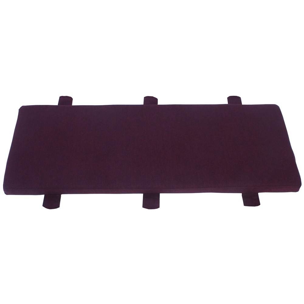 Moreton Maroon Fabric Bench Seat Pad Moreton Maroon Fabric Bench Seat Pad