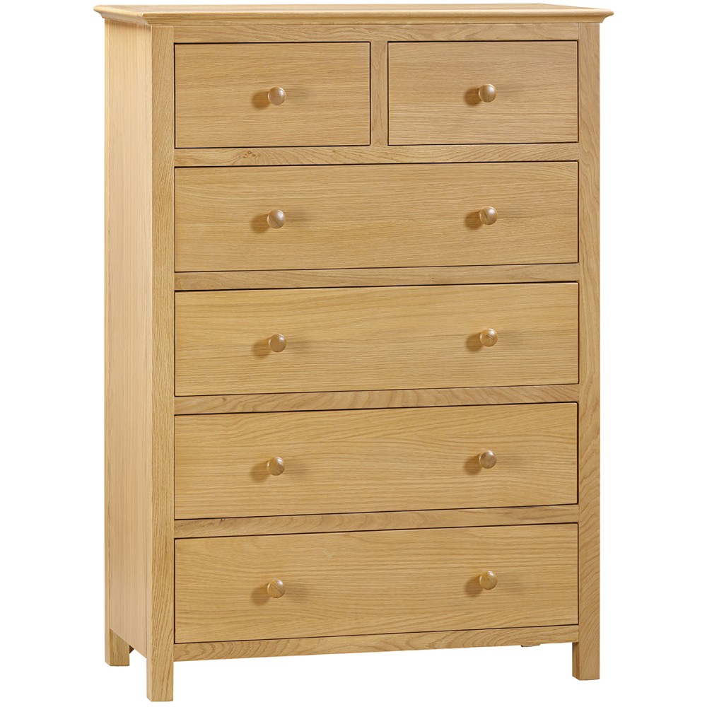 Moreton Oak 2 Over 4 Chest Moreton Oak 2 Over 4 Chest