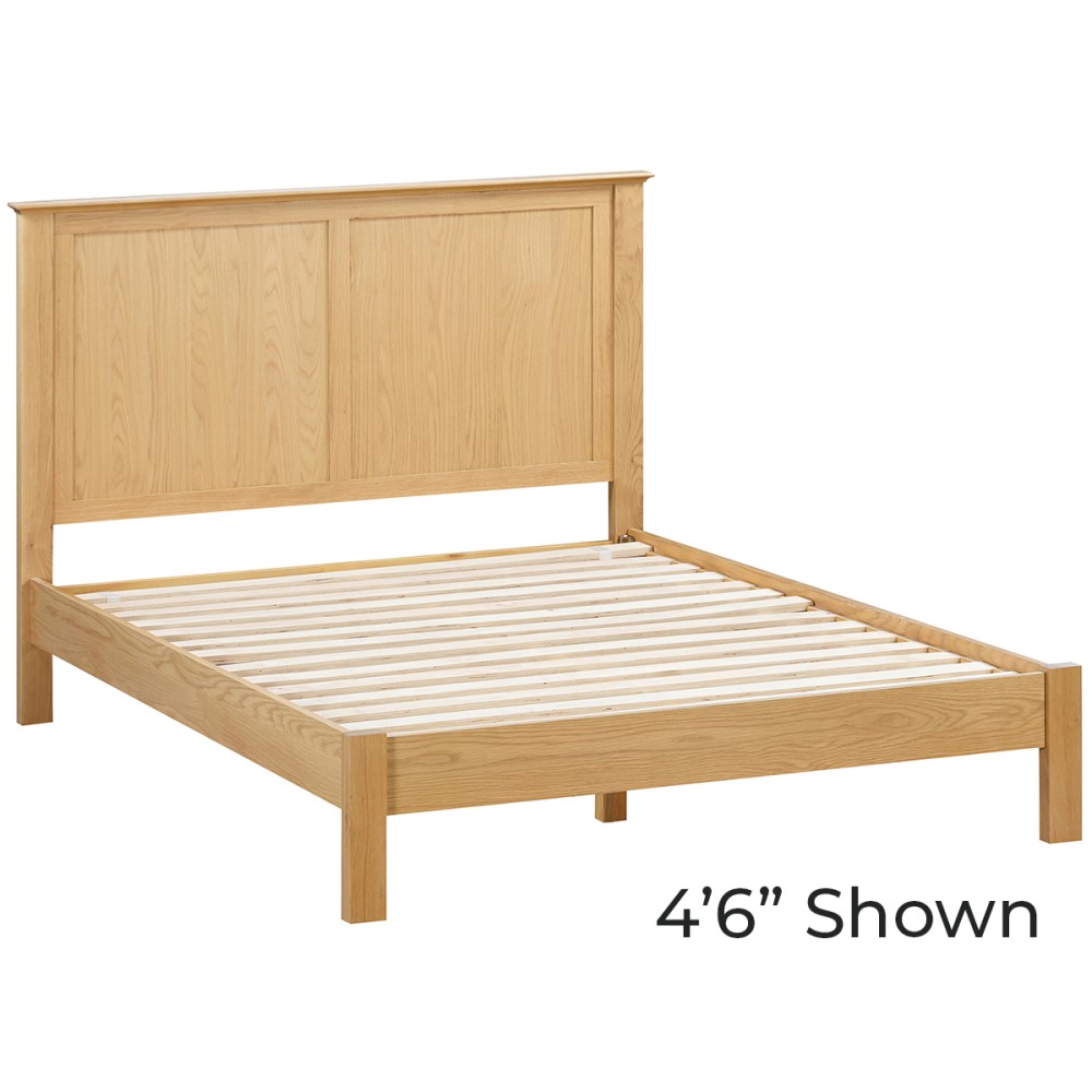 Moreton Oak 3' Single Panel Bed Moreton Oak 3' Single Panel Bed