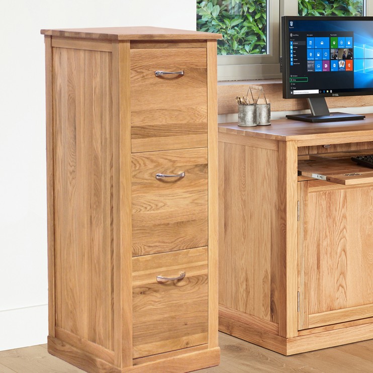 Mobel Oak 3 Drawer Filing Cabinet Mobel Oak 3 Drawer Filing Cabinet