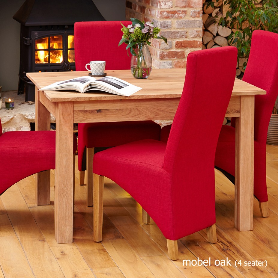 Mobel Oak Dining Table (4 Seater)