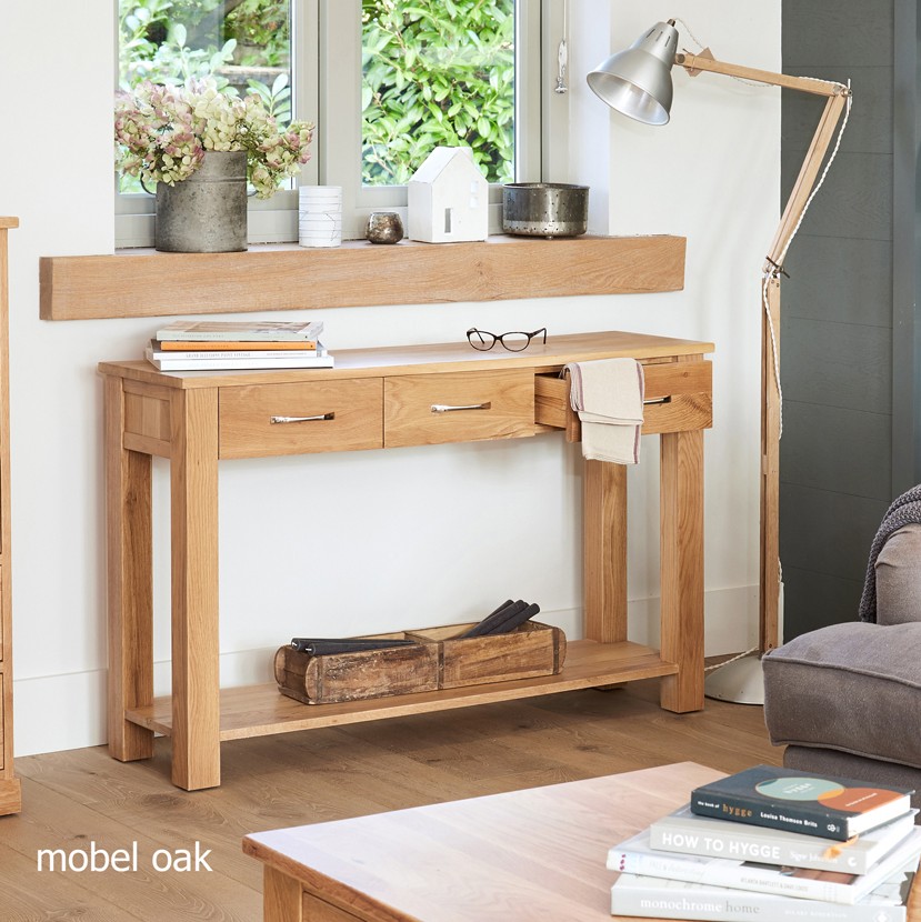 Mobel Oak Console Table Mobel Oak Console Table