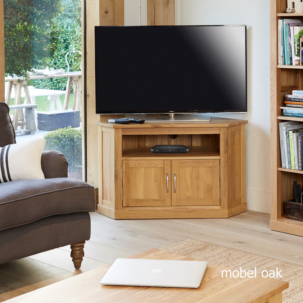 Mobel Oak Corner Television Cabinet Mobel Oak Corner Television Cabinet