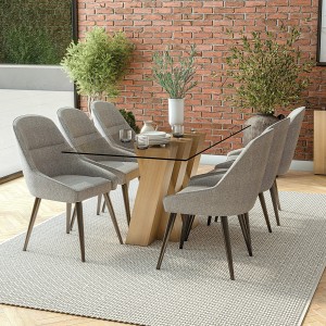 Glass Oak Furniture