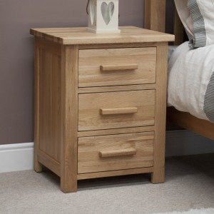 Oak Bedside Cabinets