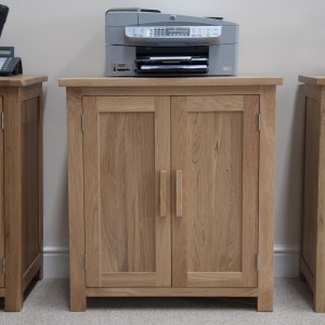 Oak Printer Cupboards