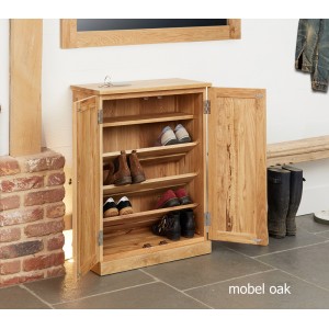 Oak Shoe Cabinets