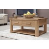 Opus Modern Oak  2 Drawer Coffee Table