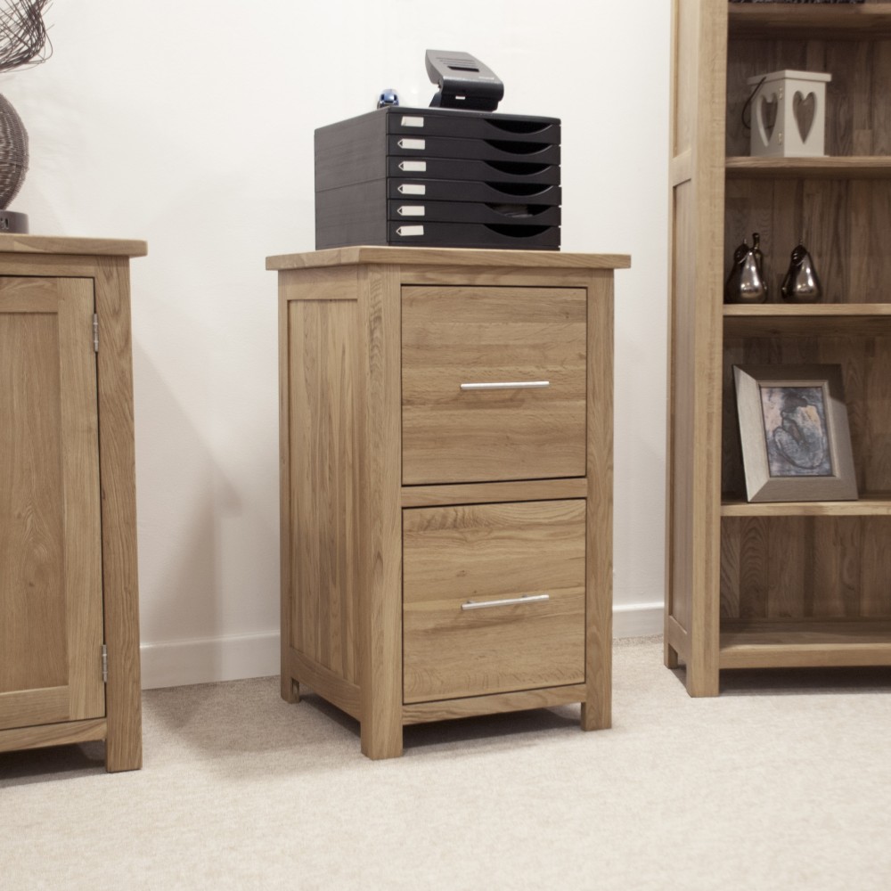 Opus Modern Oak 2 Drawer Filing Cabinet Opus Modern Oak 2 Drawer Filing Cabinet