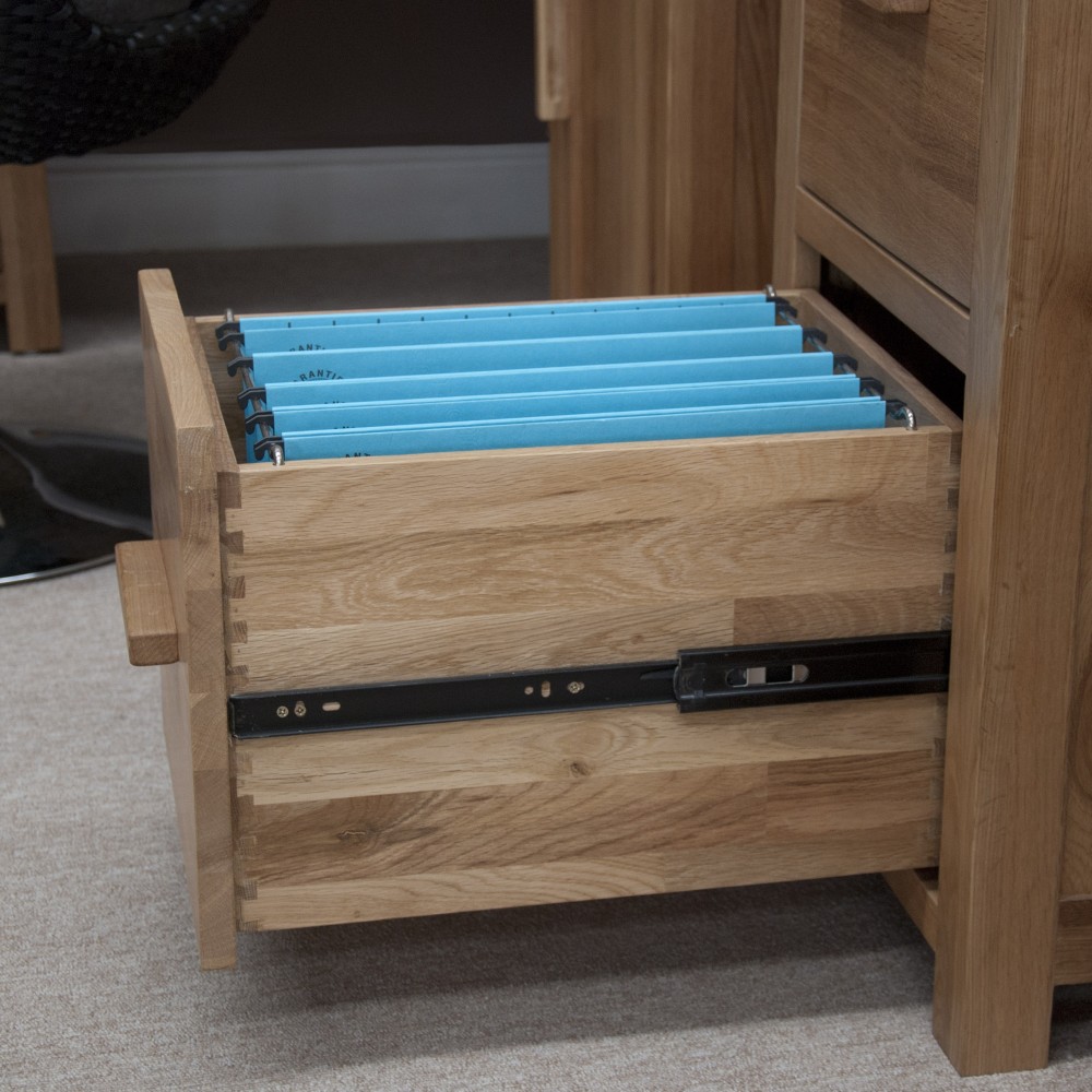 Opus Modern Oak 2 Drawer Filing Cabinet Opus Modern Oak 2 Drawer Filing Cabinet