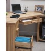 Opus Modern Oak Corner Desk Opus Modern Oak Corner Desk