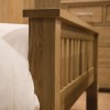 Opus Modern Oak Double Rail Bed Opus Modern Oak Double Rail Bed