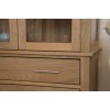 Opus Modern Oak Glass Display Cabinet Opus Modern Oak Glass Display Cabinet