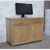 Opus Modern Oak Hideaway Computer Desk Opus Modern Oak Hideaway Computer Desk