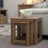 Opus Modern Oak Nest Of Tables Opus Modern Oak Nest Of Tables