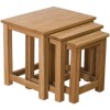 Opus Modern Oak Nest Of Tables Opus Modern Oak Nest Of Tables