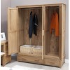 Opus Modern Oak Triple Wardrobe