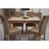 Opus Modern Oak Twin Leaf Extending Dining Table Opus Modern Oak Twin Leaf Extending Dining Table