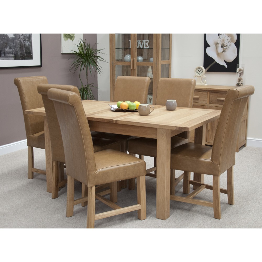 Opus Modern Oak Twin Leaf Extending Dining Table Opus Modern Oak Twin Leaf Extending Dining Table
