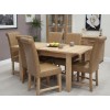 Opus Modern Oak Twin Leaf Extending Dining Table Opus Modern Oak Twin Leaf Extending Dining Table