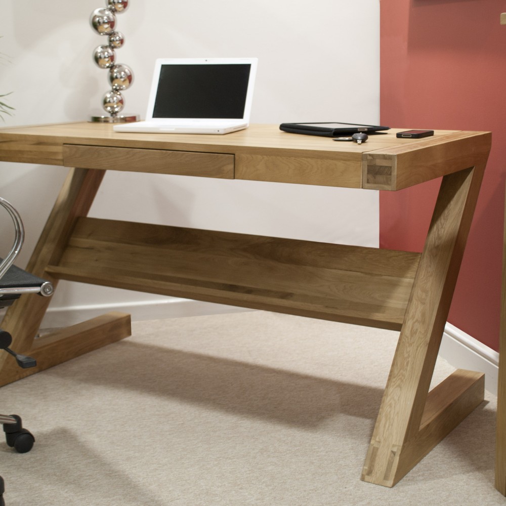 Opus Modern Oak Z Style Office Desk