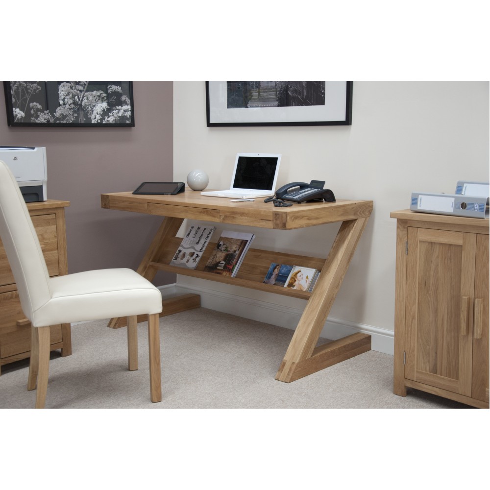 Opus Modern Oak Z Style Office Desk