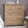 Opus Modern Oak 2 Over 3 Drawer Chest Opus Modern Oak 2 Over 3 Drawer Chest